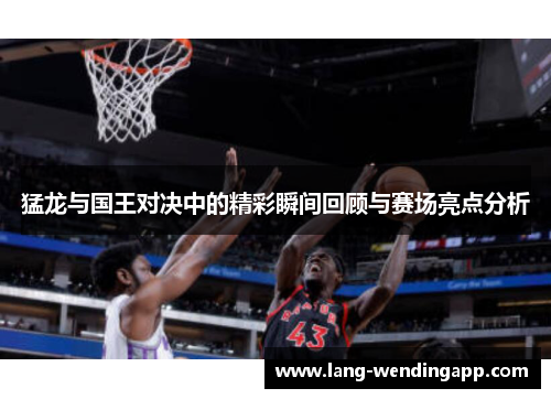 猛龙与国王对决中的精彩瞬间回顾与赛场亮点分析